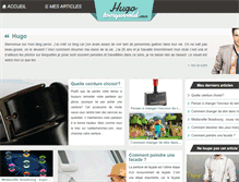 Tablet Screenshot of hugotomyworld.com